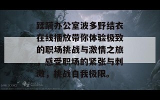 蹂躏办公室波多野结衣在线播放带你体验极致的职场挑战与激情之旅，感受职场的紧张与刺激，挑战自我极限。