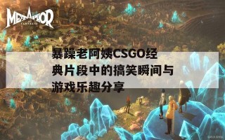 暴躁老阿姨CSGO经典片段中的搞笑瞬间与游戏乐趣分享