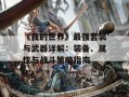 《我的世界》最强套装与武器详解：装备、属性与战斗策略指南