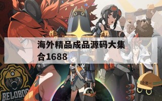 海外精品成品源码大集合1688