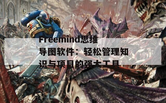 Freemind思维导图软件：轻松管理知识与项目的强大工具-第1张图片-商贸手游网