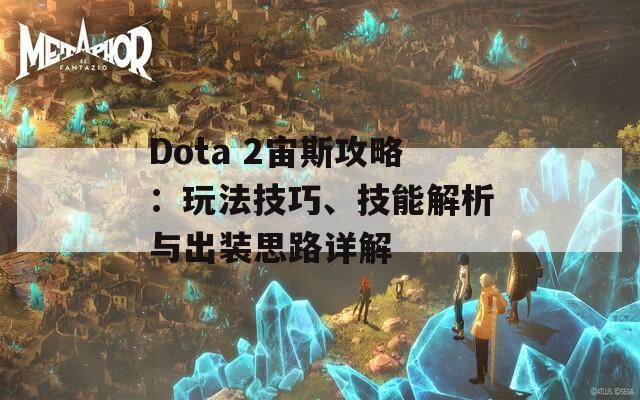 Dota 2宙斯攻略：玩法技巧、技能解析与出装思路详解-第1张图片-商贸手游网