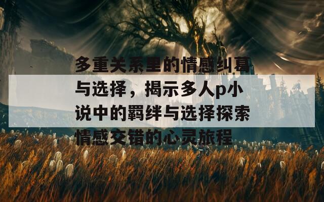 多重关系里的情感纠葛与选择，揭示多人p小说中的羁绊与选择探索情感交错的心灵旅程-第1张图片-商贸手游网